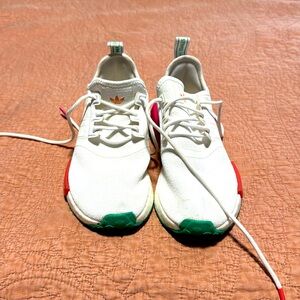 Adidas white sneakers